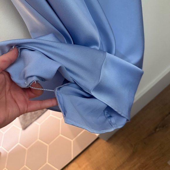 COPY - House of CB dress teia satin and georgette corset midi dress - Picture 13 of 14